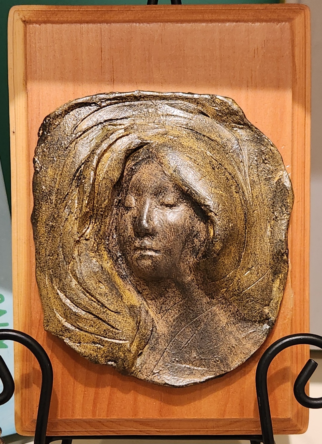 (image for) Bas Relief Sculpture of Head by Ted Ramsey